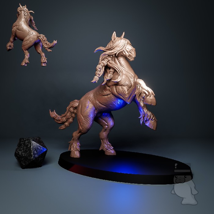 Svadilfari the Horse King Skutagaard Northmen Saga Artisan Guild